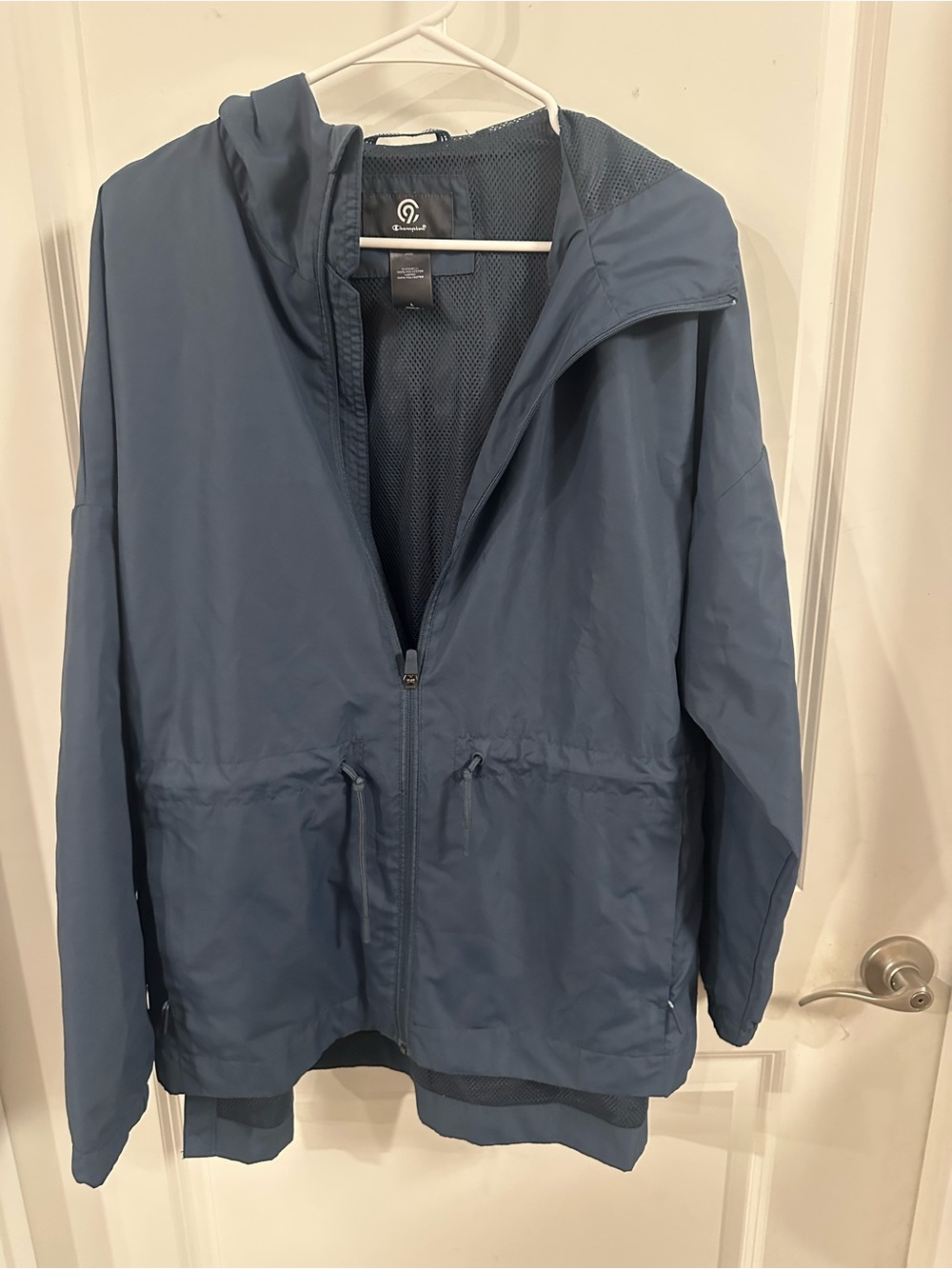 Champion Men's Navy Lightweight Hooded Jacket